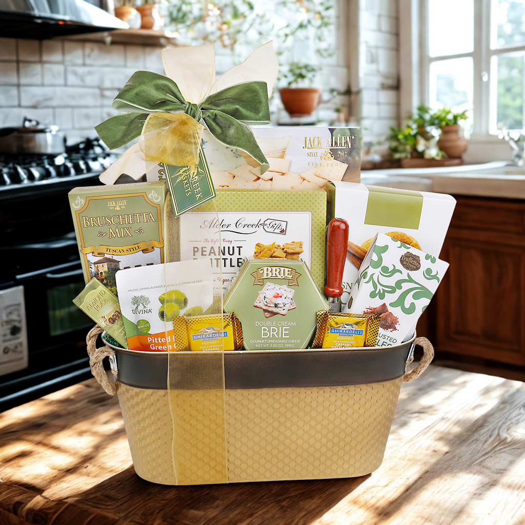 Gourmet Gift Basket for Grandma – Sweet & Savory Treat Collection