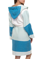 Turkish Cotton Hooded Bathrobe – A Cozy & Colorful Gift for Grandma