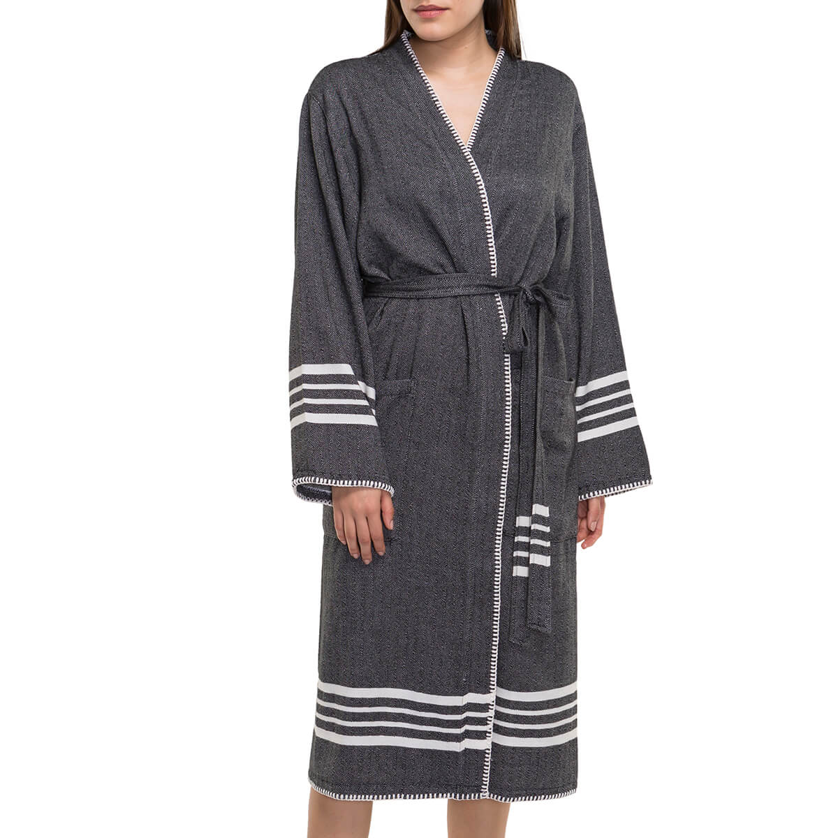 Organic Turkish Cotton Kimono Bathrobe – The Perfect Gift for Grandma