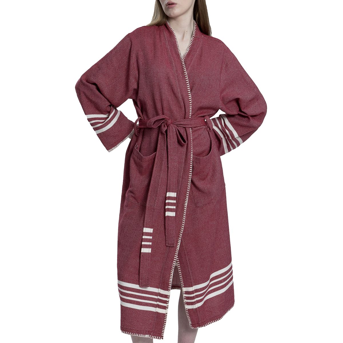 Organic Turkish Cotton Kimono Bathrobe – The Perfect Gift for Grandma