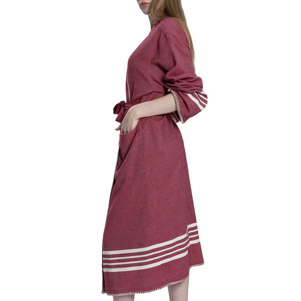 Organic Turkish Cotton Kimono Bathrobe – The Perfect Gift for Grandma
