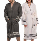 Organic Turkish Cotton Kimono Bathrobe – The Perfect Gift for Grandma