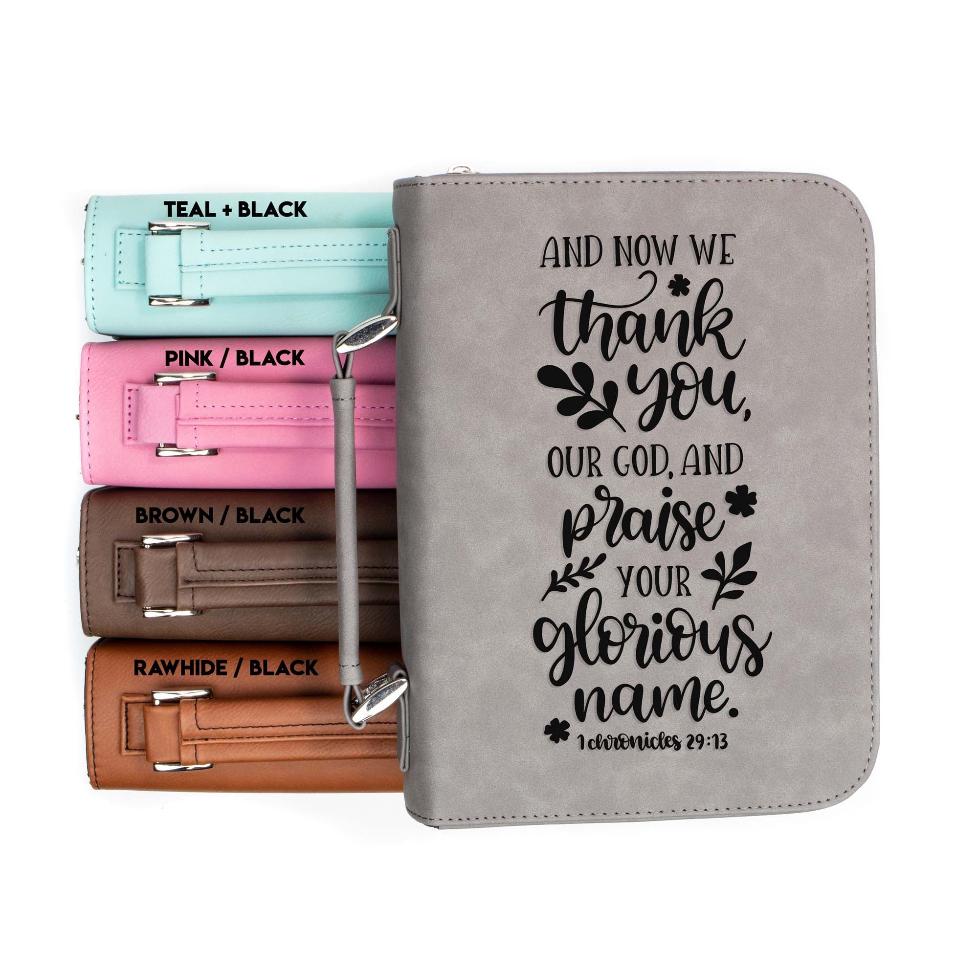 Praise Your Glorious Name - 1 Chronicles 29-13 - Bible Book Cover