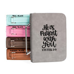 He is Patient with You - 1 Peter 3-9 - Bible Book Cover