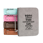 Rejoice Pray Give - 1 Thessalonians 5-16-18 - Bible Book Cover
