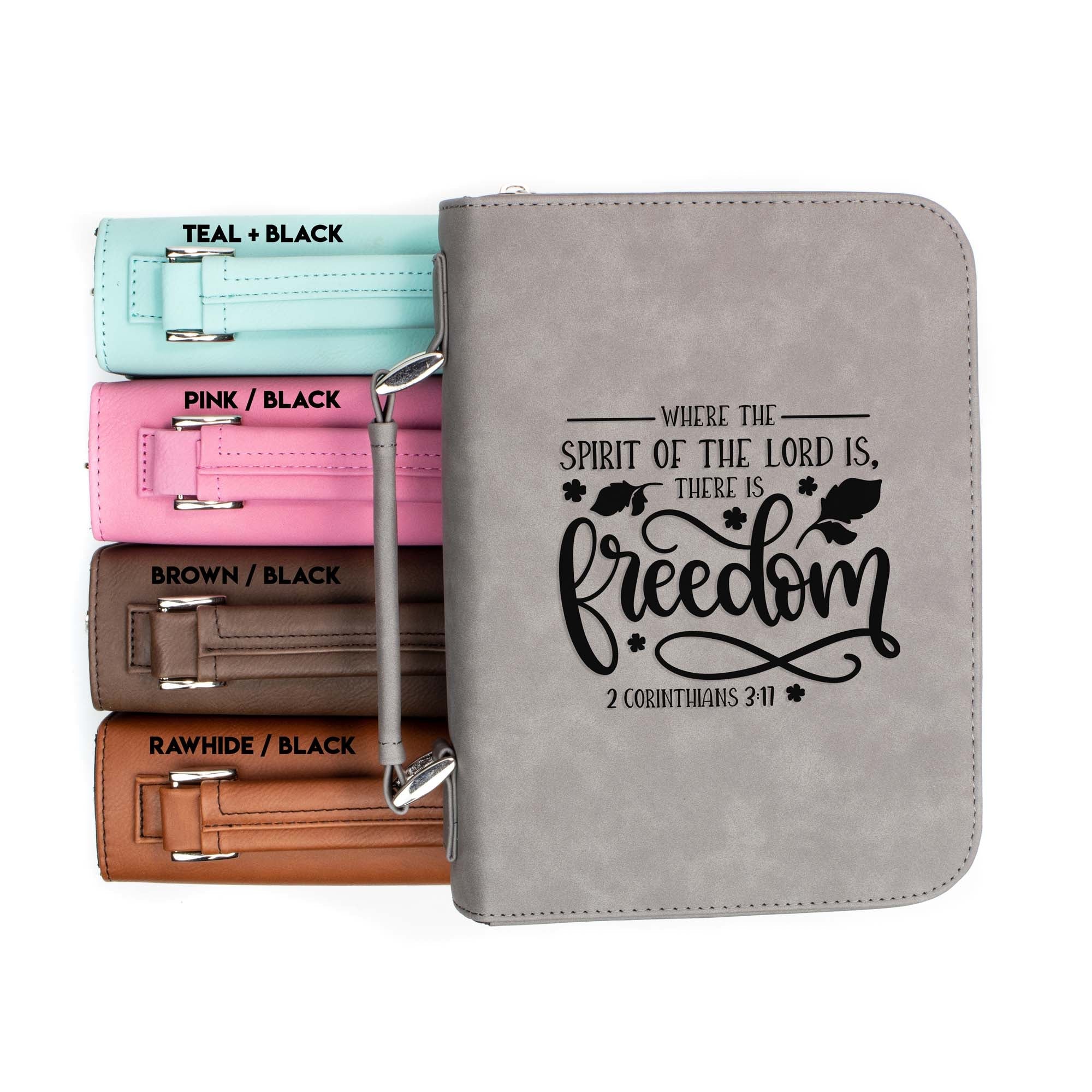 There is Freedom - 2 Corinthians 3-17 - Bible Book Cover