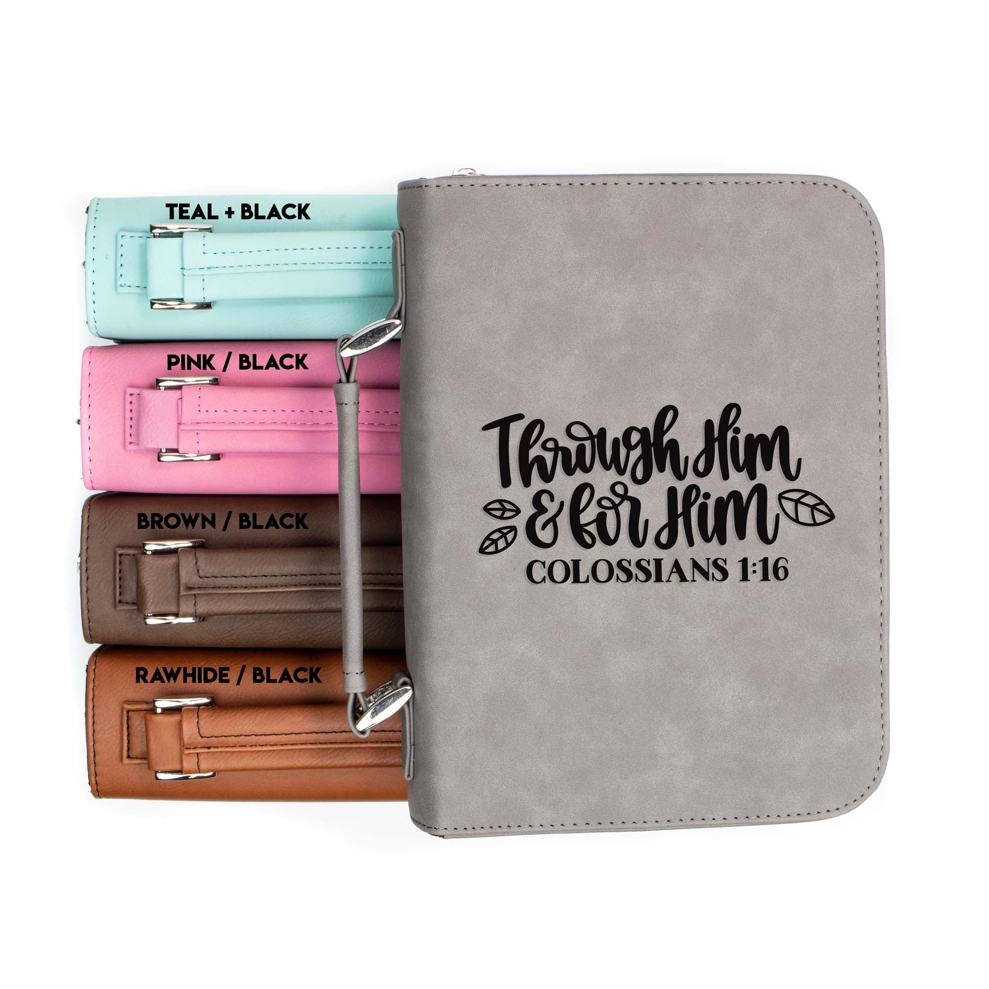 Through Him and For Him - Colossians 1-16 - Bible Book Cover