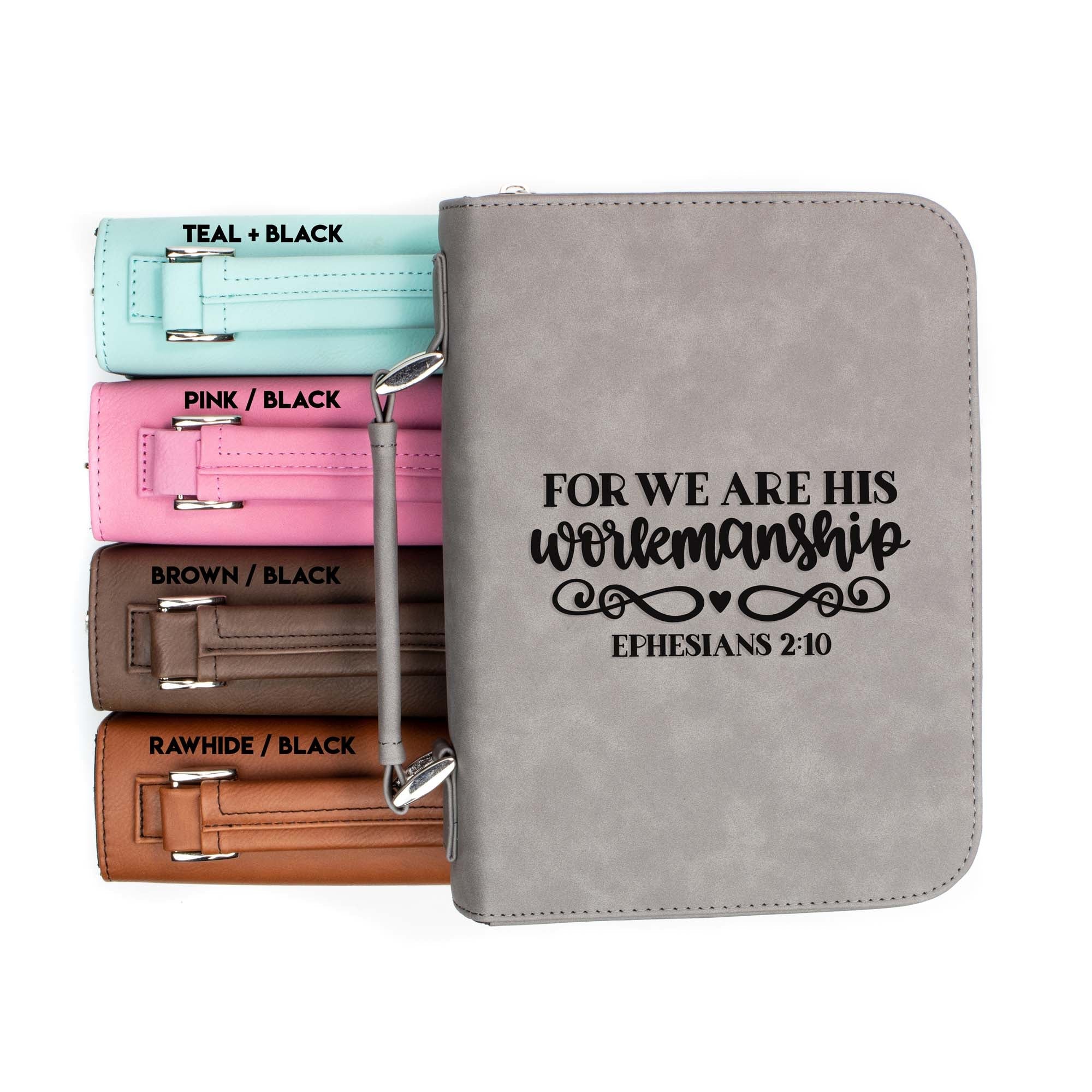For We Are His Workmanship - Ephesians 2-10 - Bible Book Cover