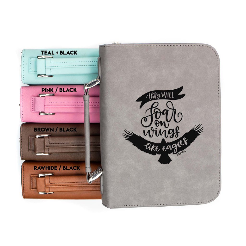 They Will Soar on Wings Like Eagles - Isaiah 40-31 - Bible Book Cover