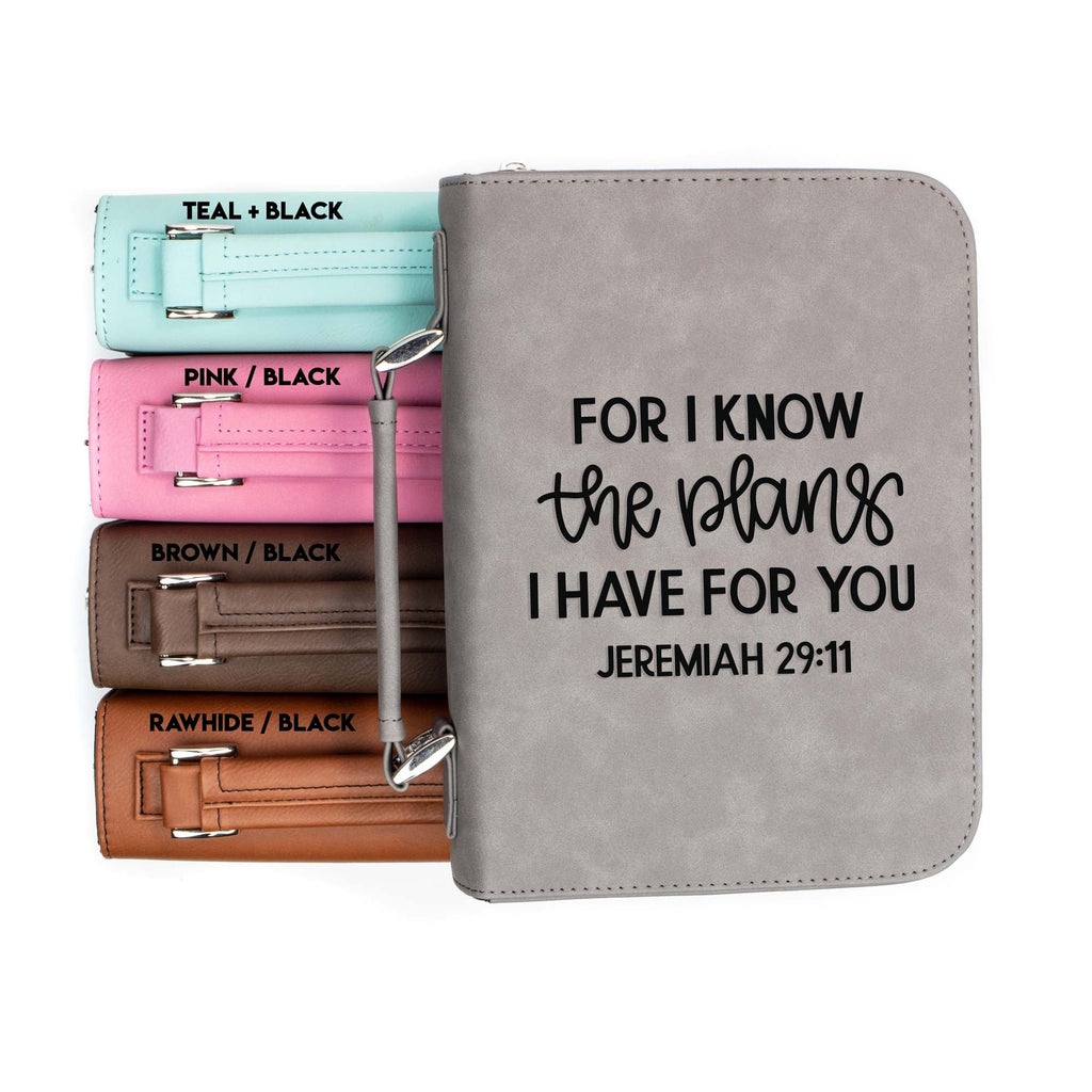 For I Know the Plans - Jeremiah 29-11 - Bible Book Cover