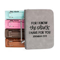 For I Know the Plans - Jeremiah 29-11 - Bible Book Cover
