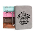 With God Nothing Shall Be Impossible - Luke 1-37 - Bible Book Cover