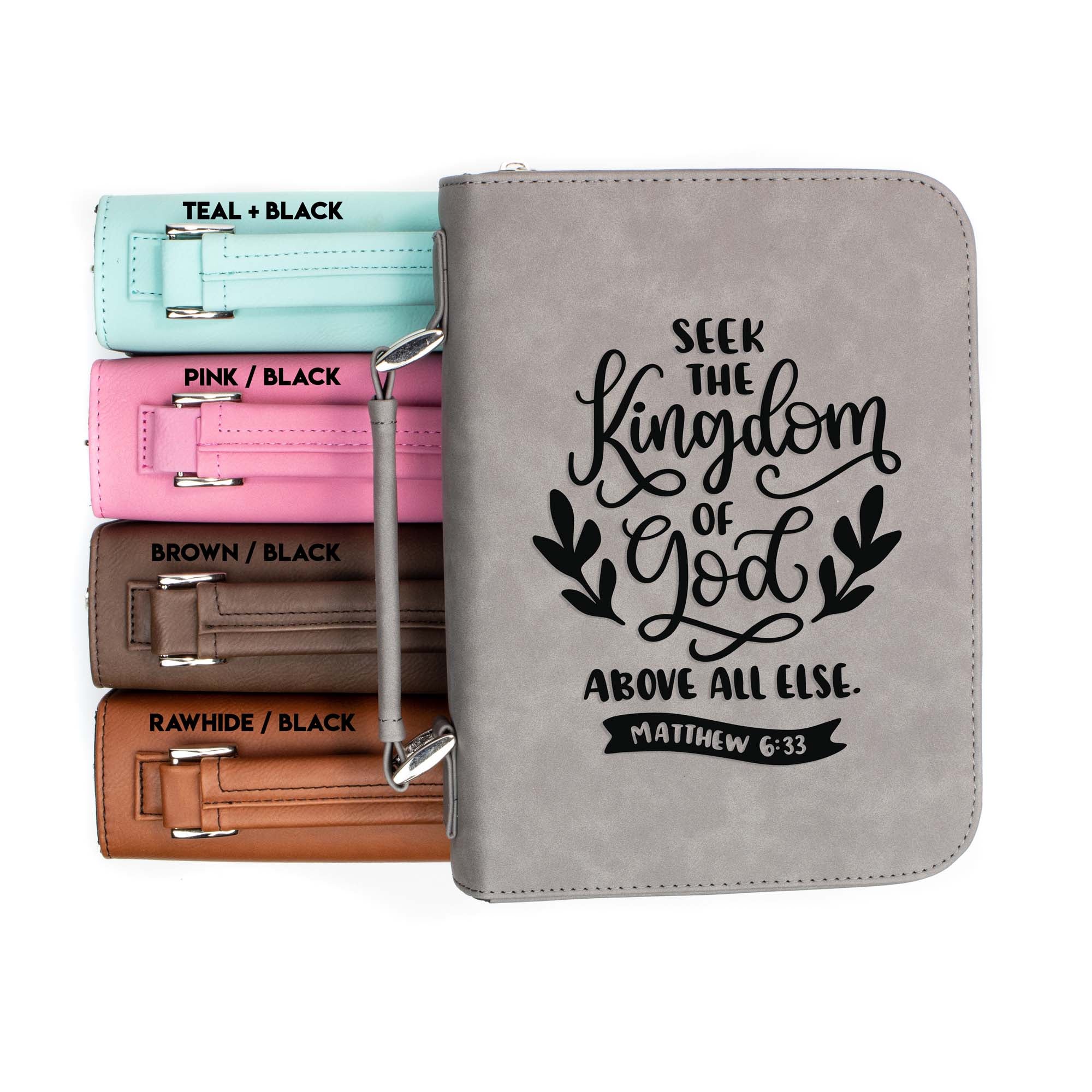 Seek the Kingdom of God - Matthew 6-33 - Bible Book Cover