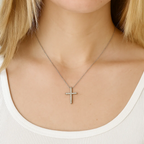 Faith Cross Necklace – A Heartfelt Gift for Grandma