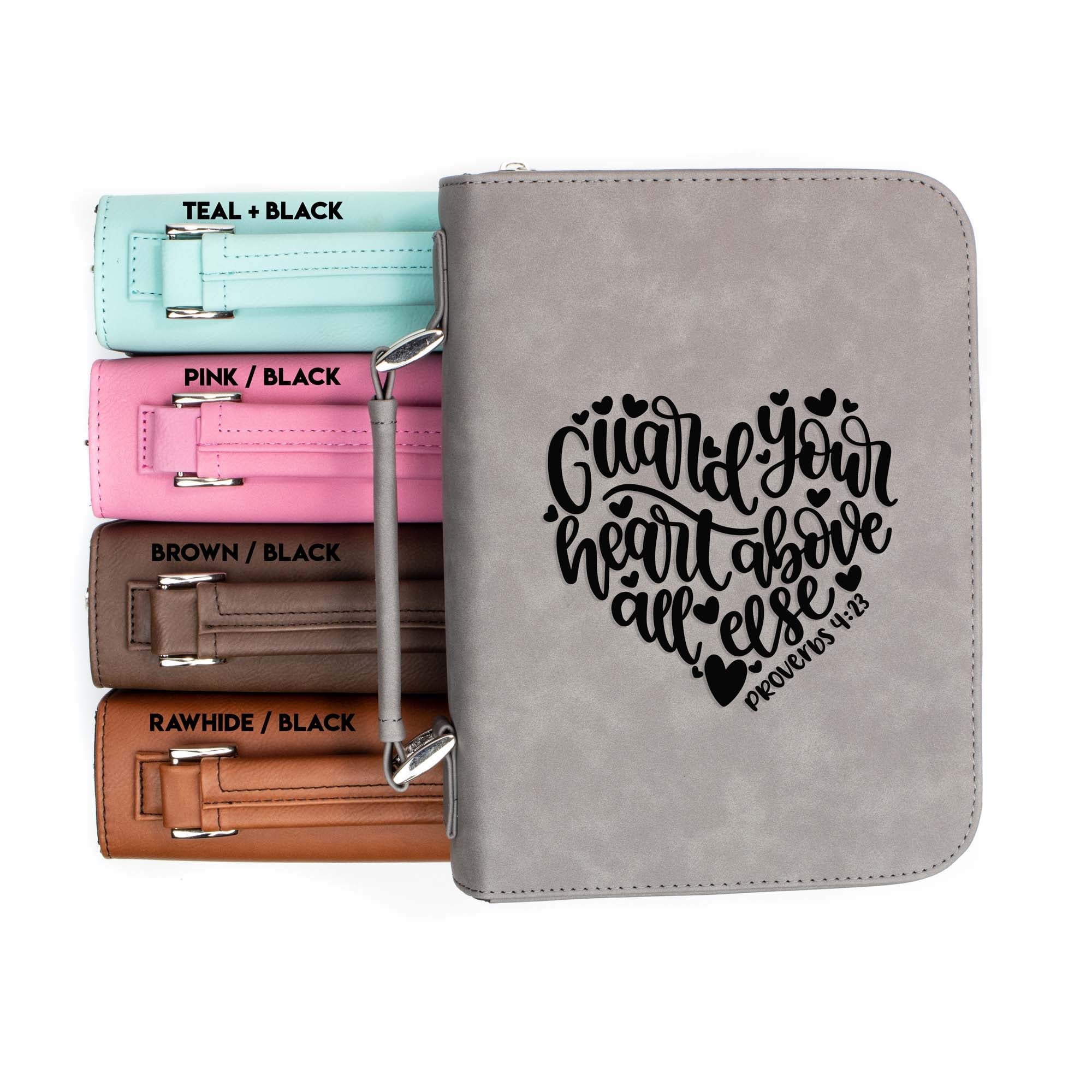 Guard Your Heart Above All Else - Proverbs 4-23 - Bible Book Cover