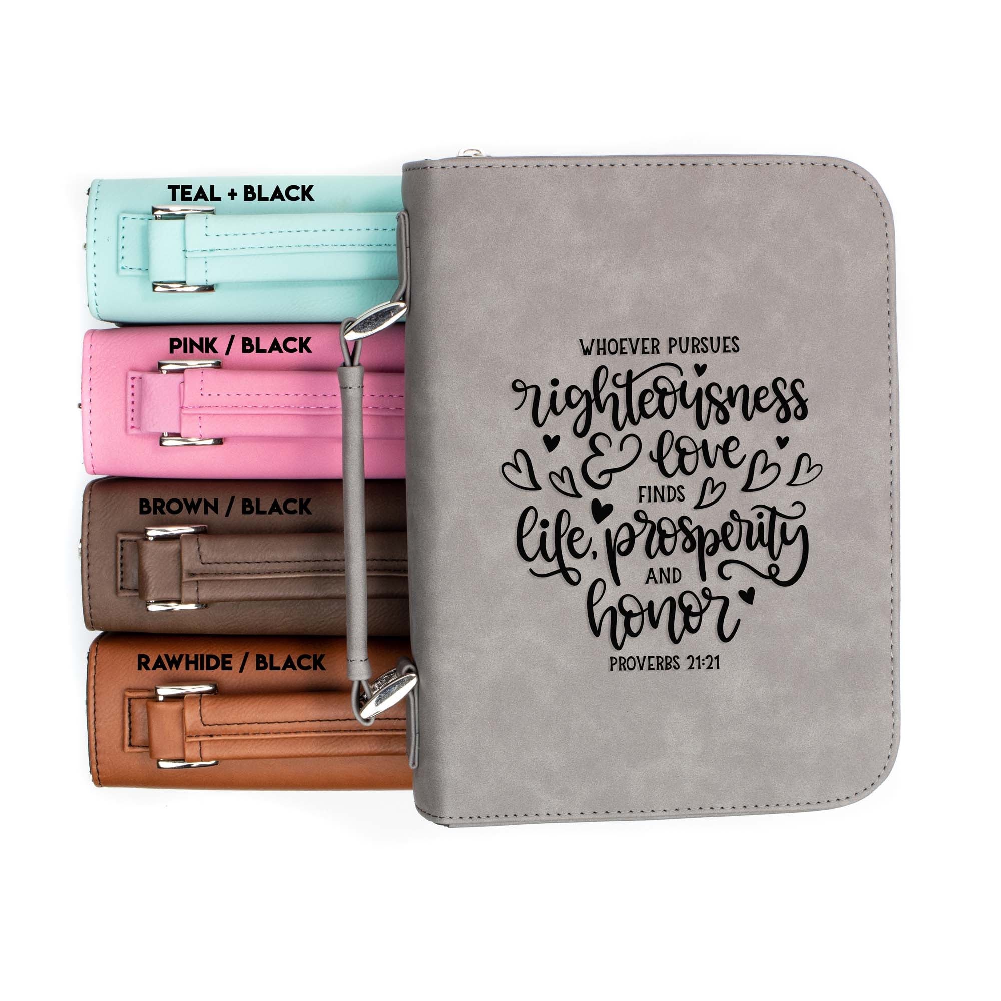 Righteousness and Love - Proverbs 21-21 - Bible Book Cover