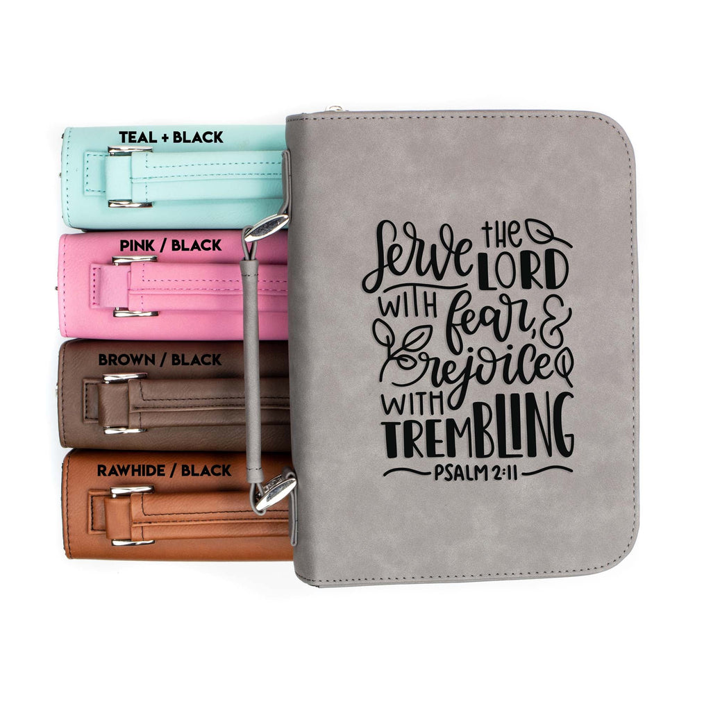 Serve the Lord With Fear - Psalm 2-11 - Bible Book Cover