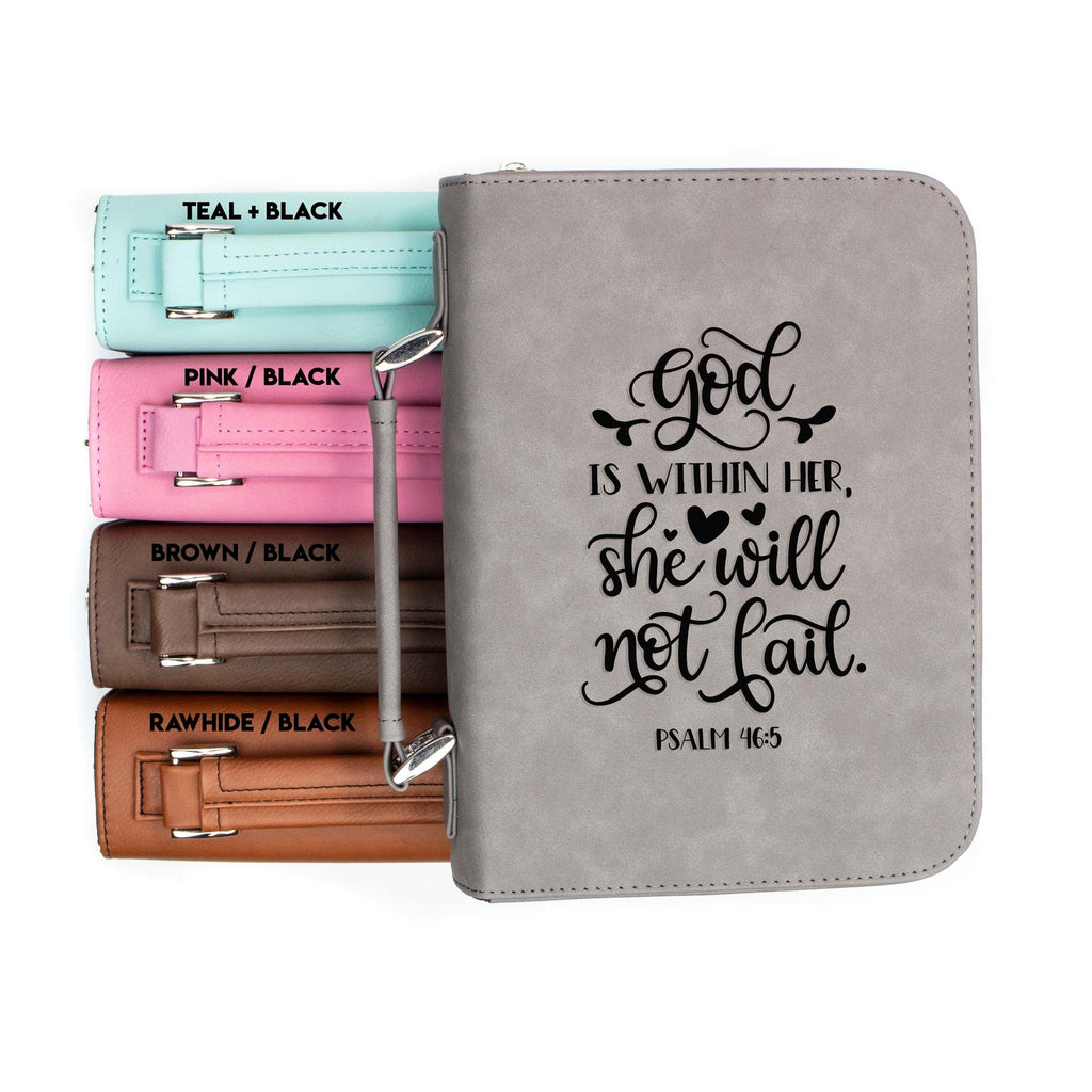God is Within Her - Psalm 46-5 - Bible Book Cover