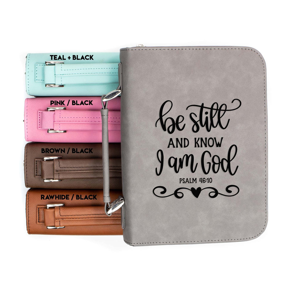 Be Still and Know I Am God - Psalm 46-10 - Bible Book Cover