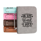 In His Word I Hope - Psalm 130-5 - Bible Book Cover