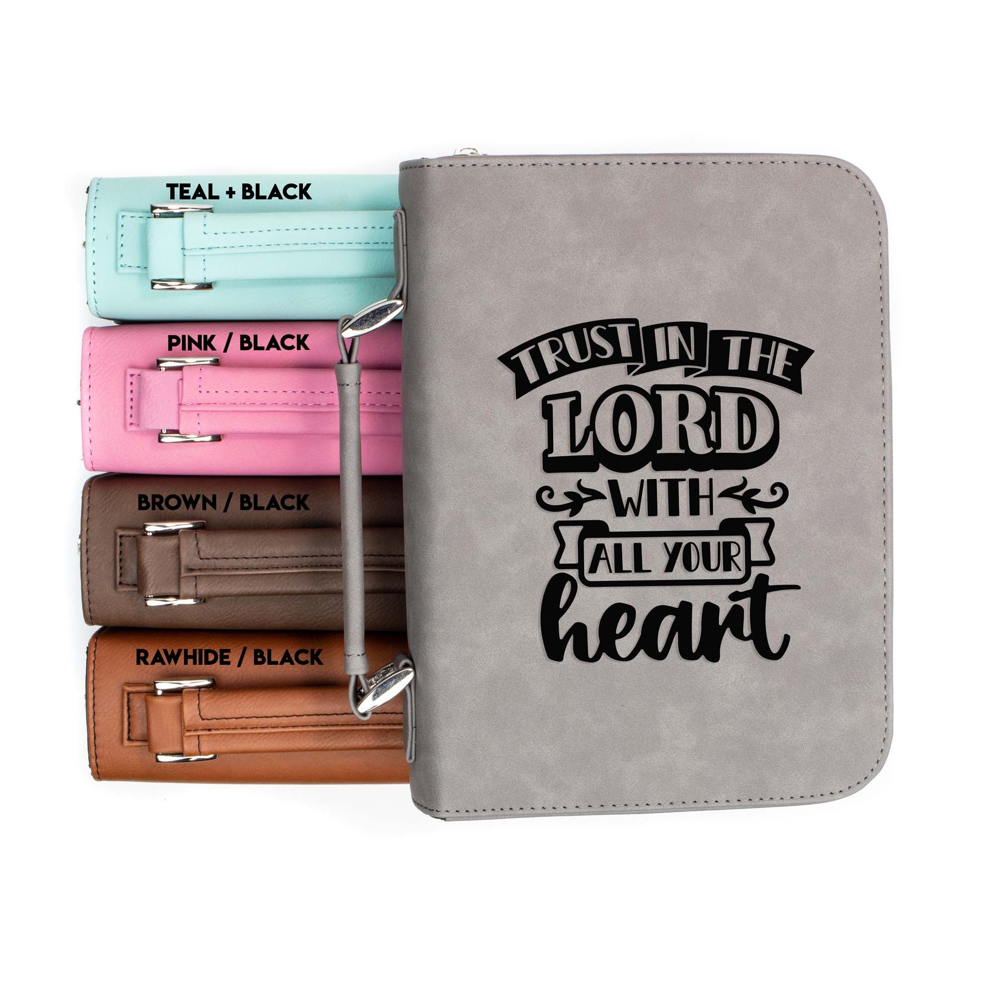 Trust In The Lord With All Your Heart - Bible Book Cover