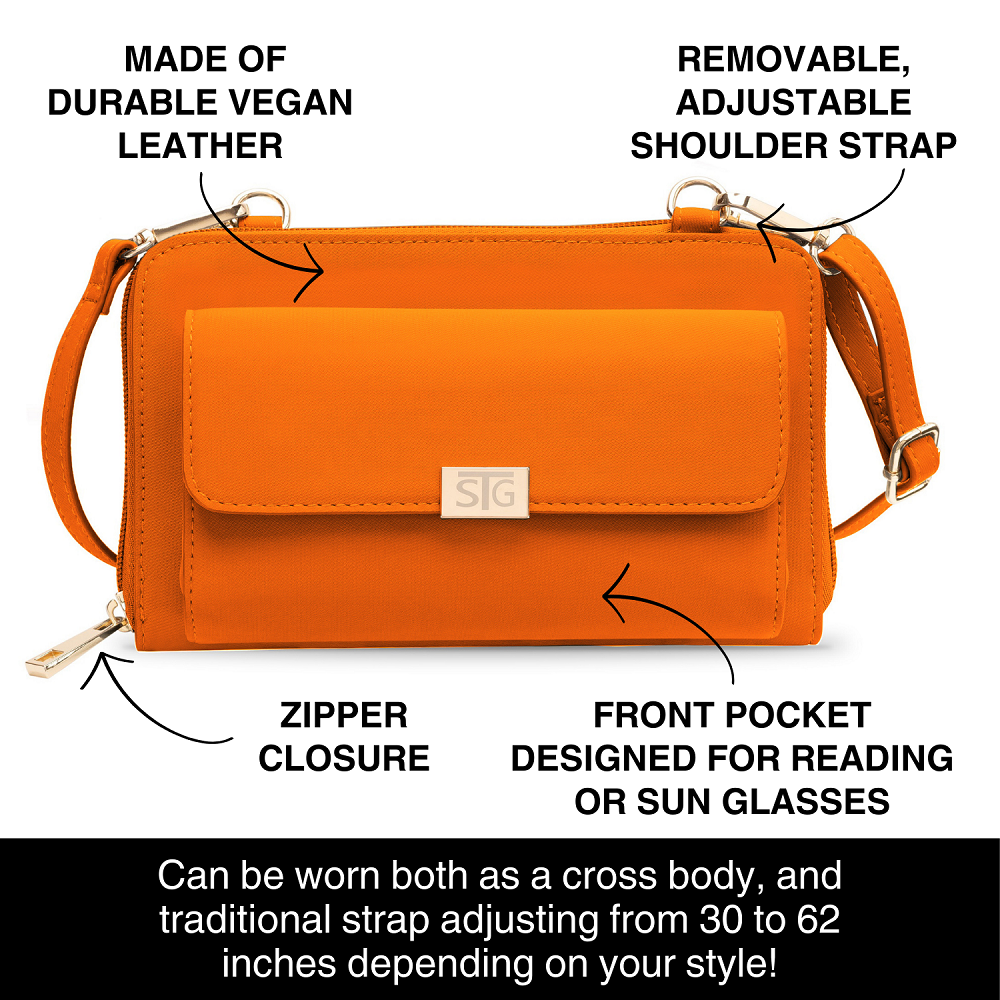 Captiva RFID Touch Screen Crossbody Purse — Stay Connected in Style