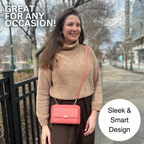 Captiva RFID Touch Screen Crossbody Purse — Stay Connected in Style