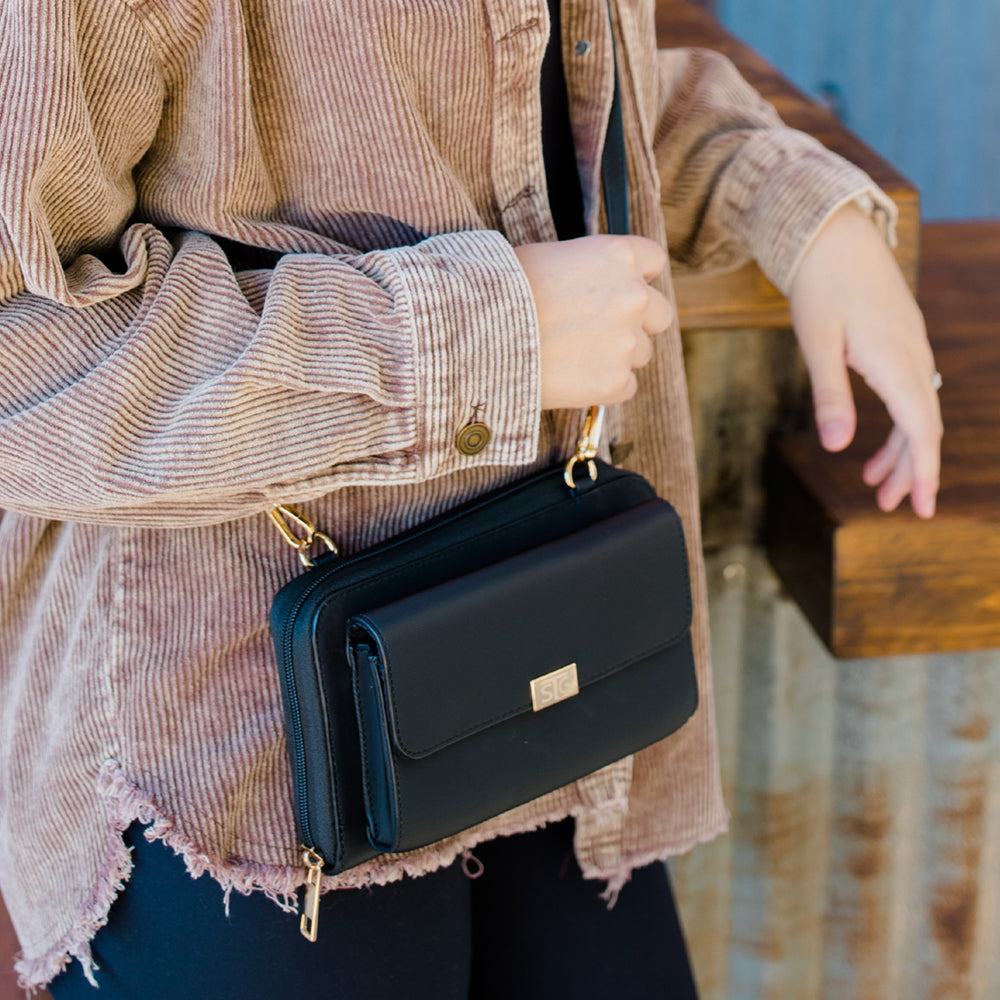 Captiva RFID Touch Screen Crossbody Purse — Stay Connected in Style