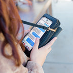 Captiva RFID Touch Screen Crossbody Purse — Stay Connected in Style