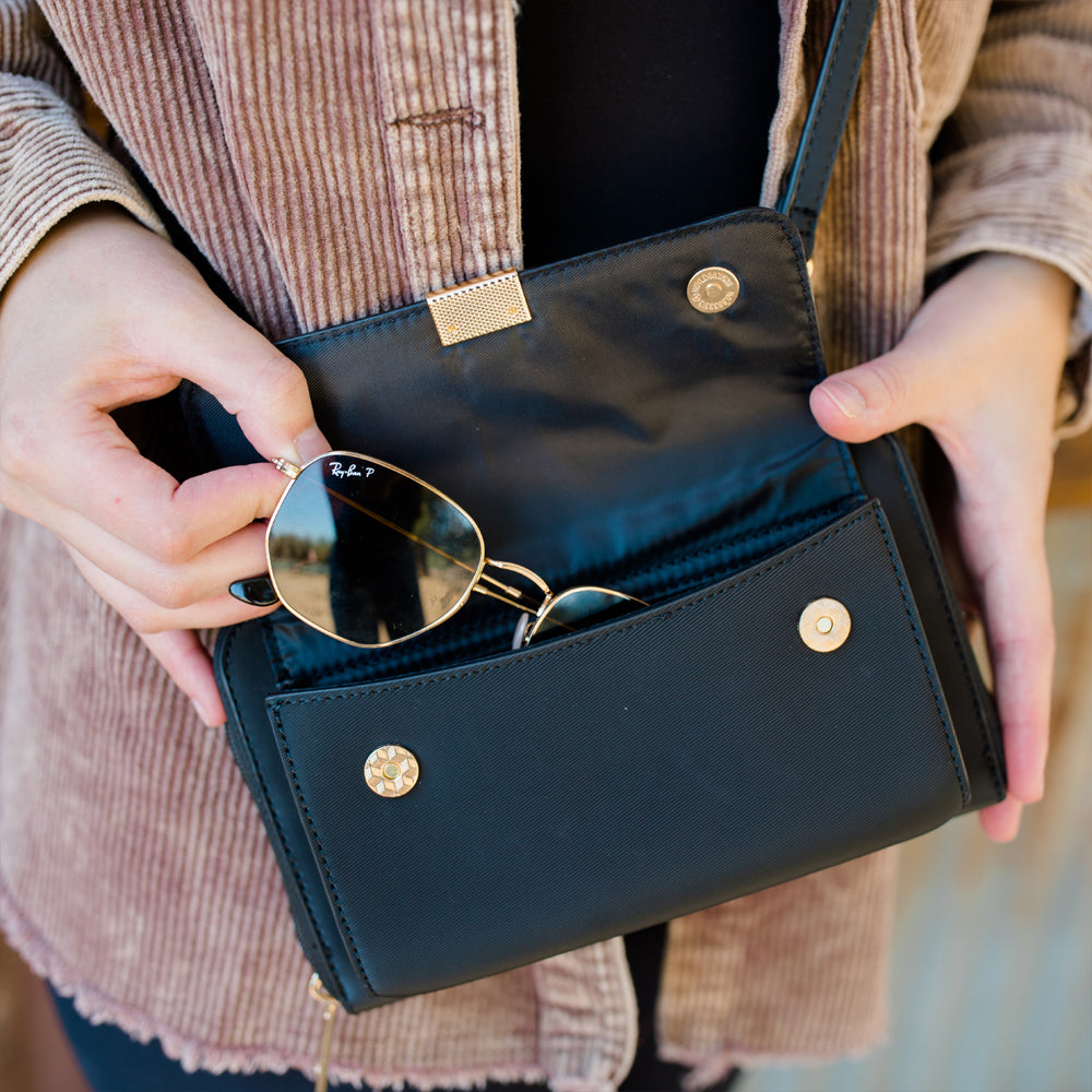 Captiva RFID Touch Screen Crossbody Purse — Stay Connected in Style