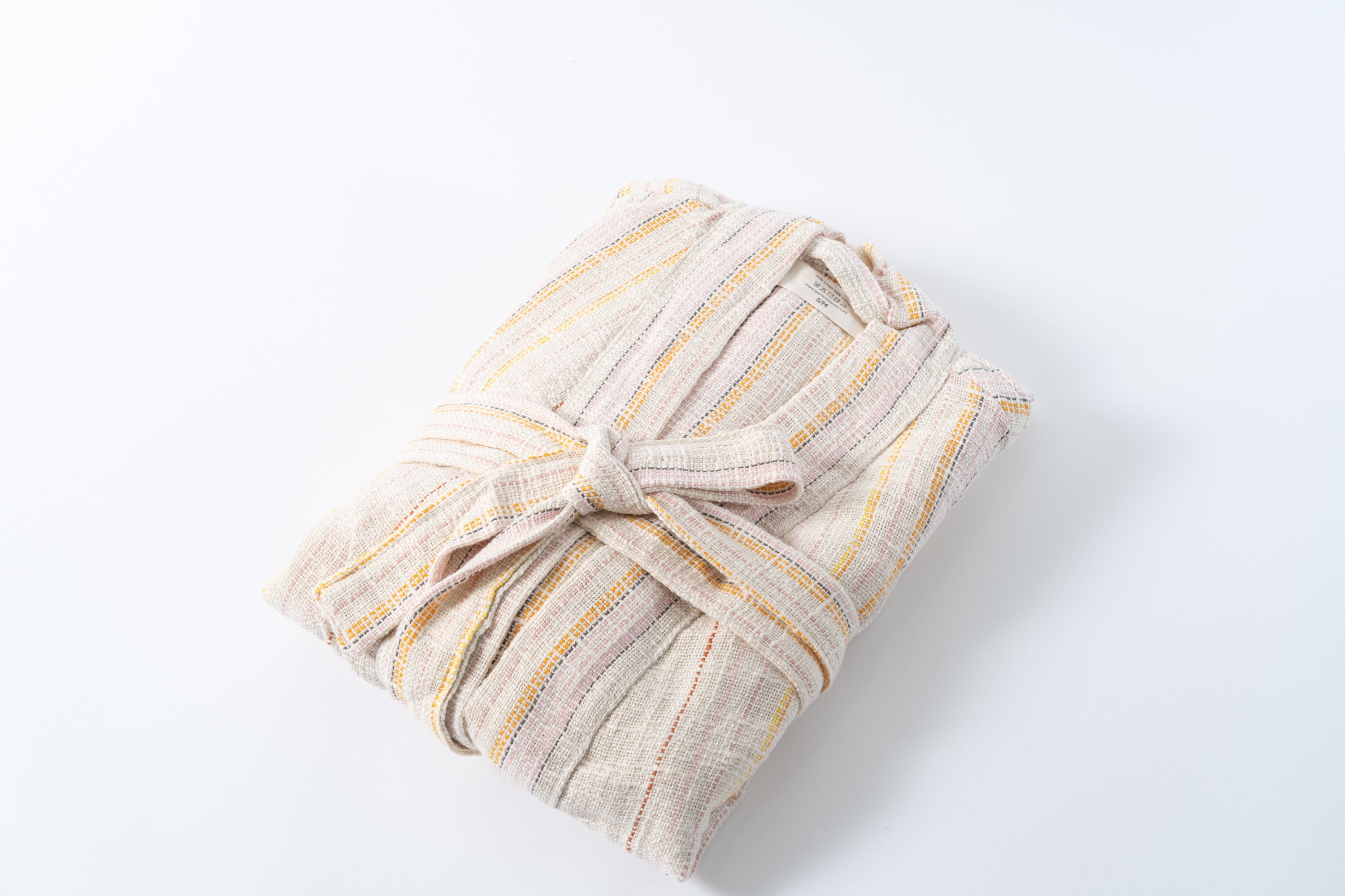 Kirlangic Handwoven Cotton Linen Robe