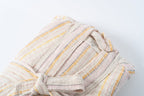 Kirlangic Handwoven Cotton Linen Robe