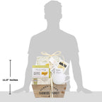 Serenity Tea Crate Gift Basket for Grandma