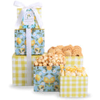 Lemon Twist Treat Tower – Sweet & Tangy Snack Gift for Grandma