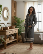 Organic Turkish Cotton Kimono Bathrobe – The Perfect Gift for Grandma