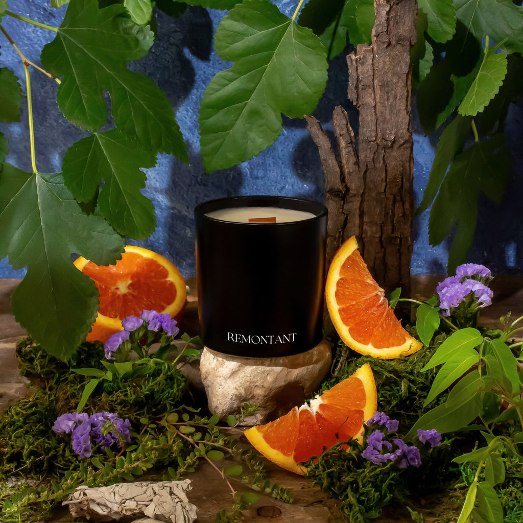 Blue Sage Candle | Blue Sage · Amber · Citrus Blossoms