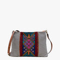 Felicity Aztec Embroidered Crossbody Bag – Boho Gift for Her