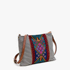 Felicity Aztec Embroidered Crossbody Bag – Boho Gift for Her