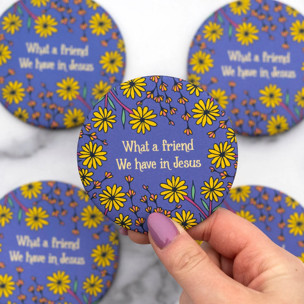 What A Friend Hymn Magnet – Faith Gift for Her