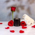 Black Rose Candle | Black Tea · Rose · Musk