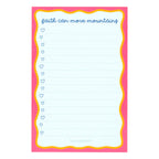 Faith Can Move Mountains Notepad – Inspirational Gift for Her