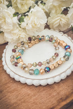 Beautiful Colorful Stacking Bracelet Set