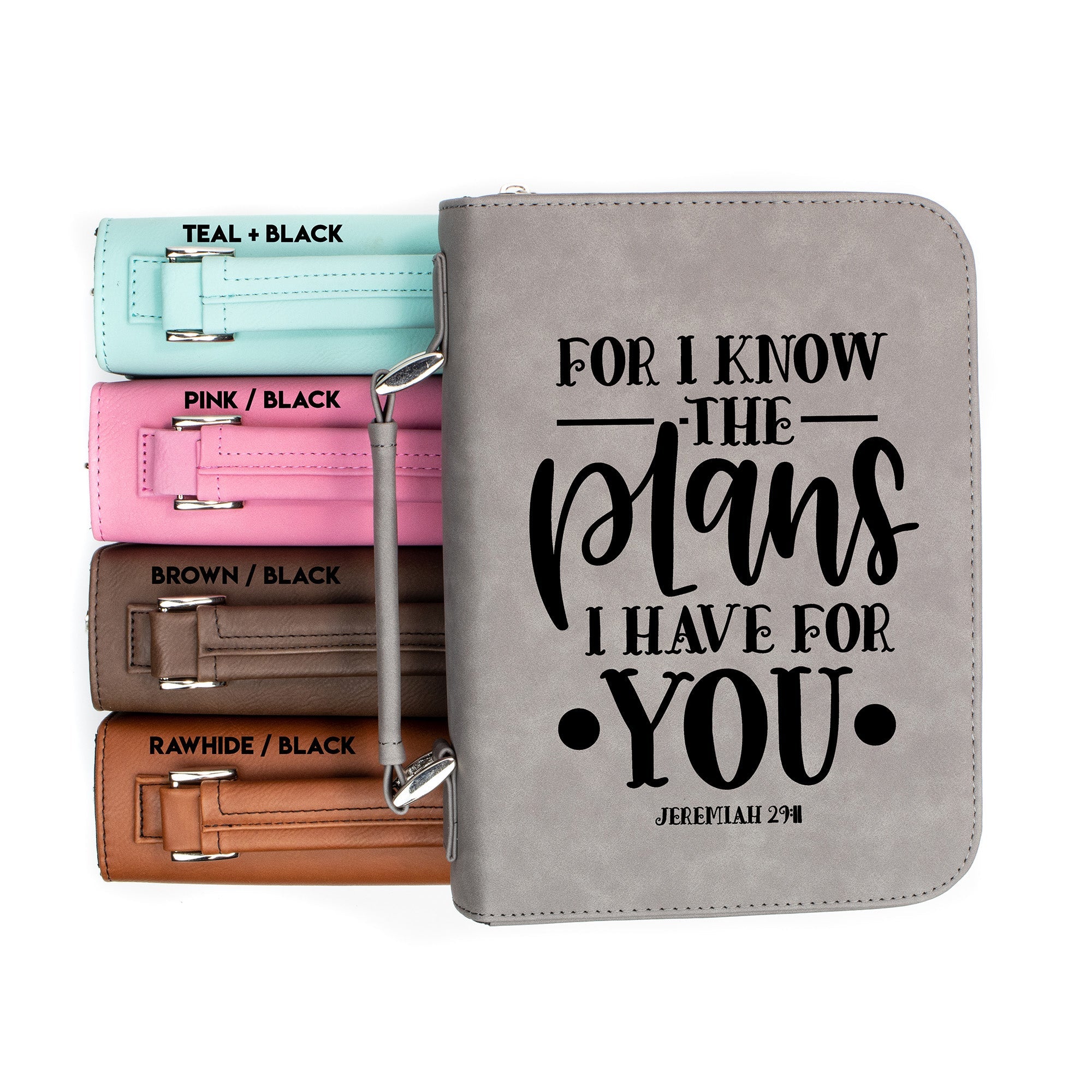 For I Know The Plans I Have For You - Jeremiah 29:11 - Bible Book Cover