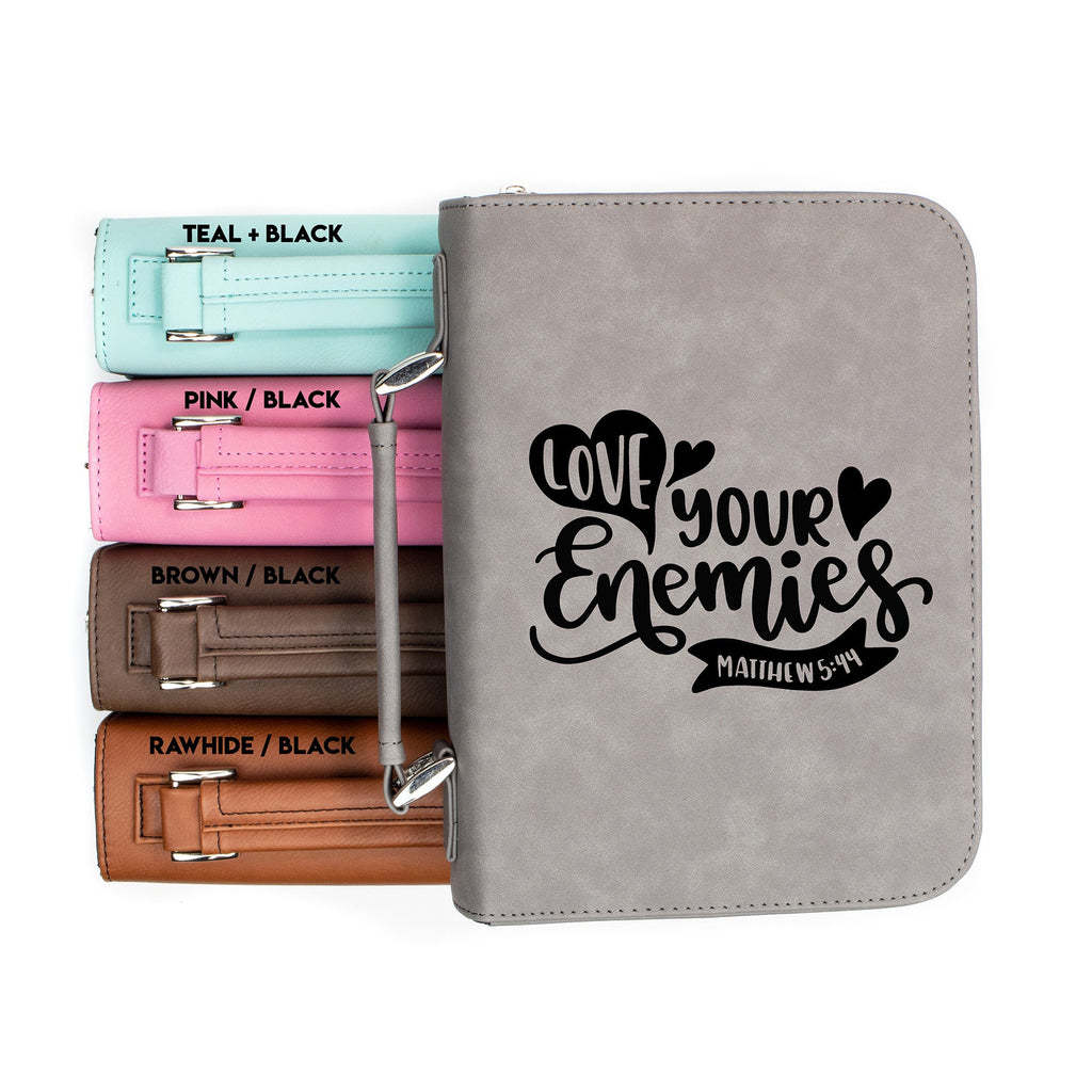 Love Your Enemies - Matthew 5:44 - Bible Book Cover
