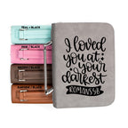 I Loved You At Your Darkest - Romans 5:8 - Bible Book Cover