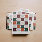 Jewel Tone Bible Tabs – Full Scripture Index Sticker Set for Grandma