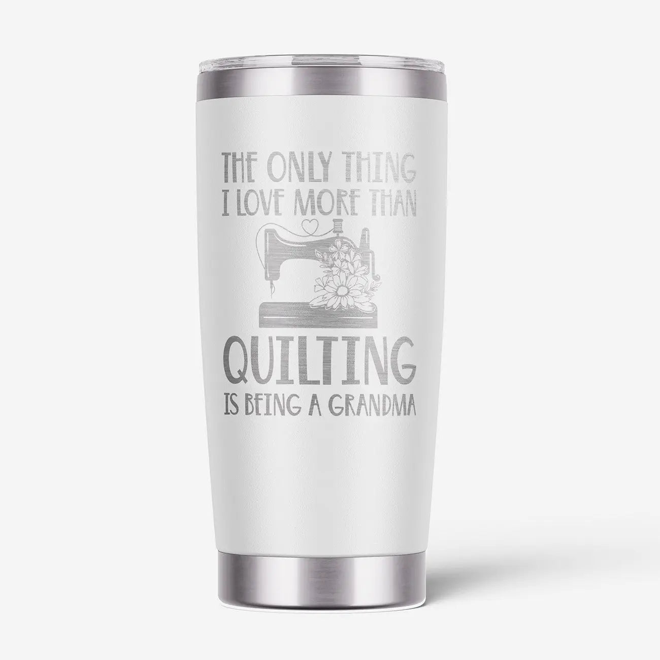 Quilting Grandma Tumbler – Funny Gift for Grandma Who Quilts