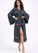 Evil Eye Hand Printed Kimono – A Bold & Beautiful Gift for Grandma