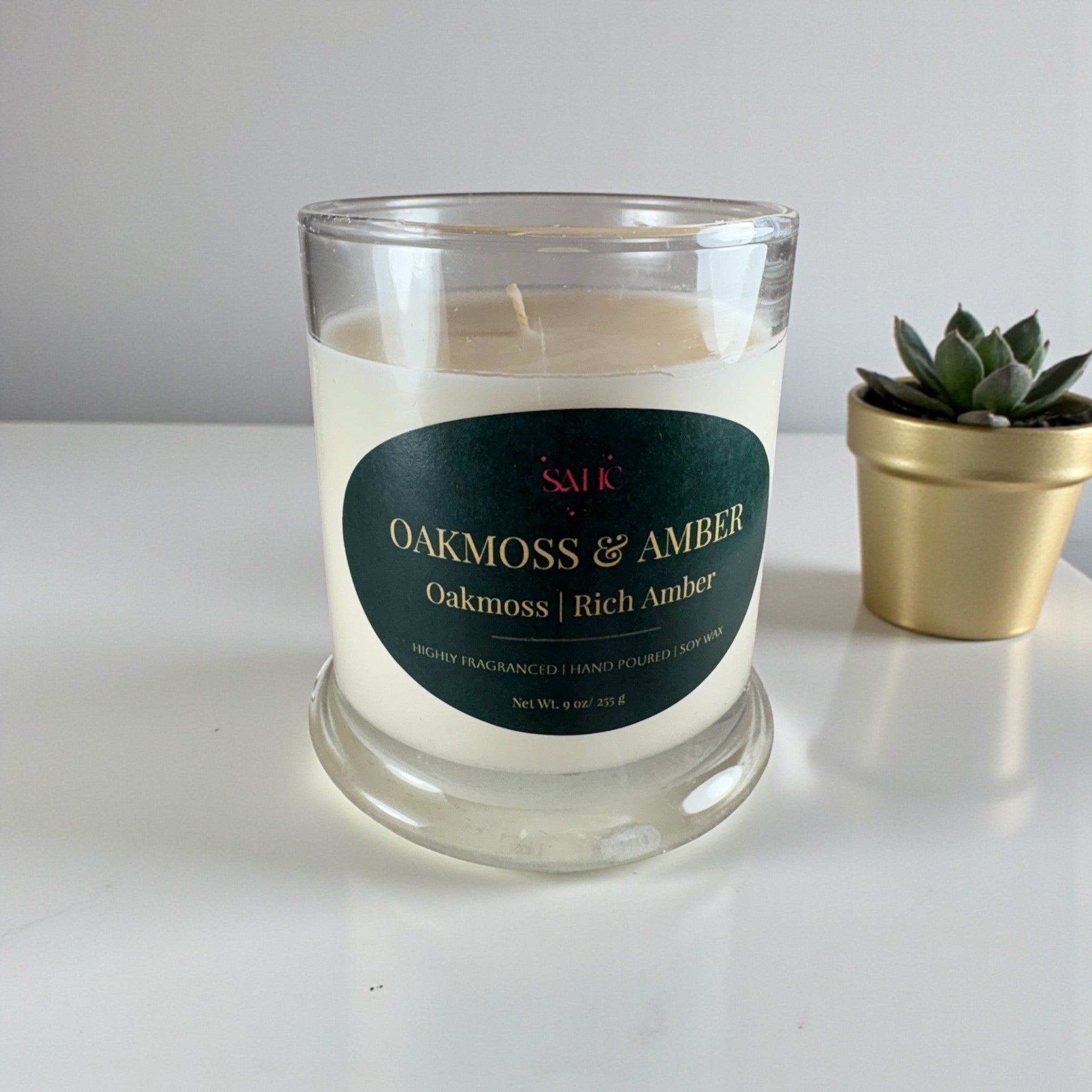 Oakmoss & Amber | Hand-Poured Candle