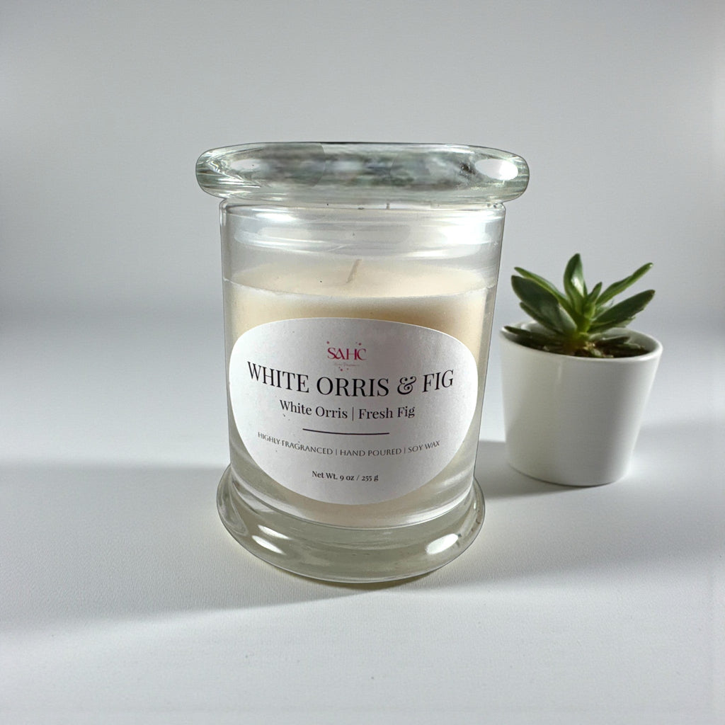 White Orris & Fig | Hand-Poured Candle